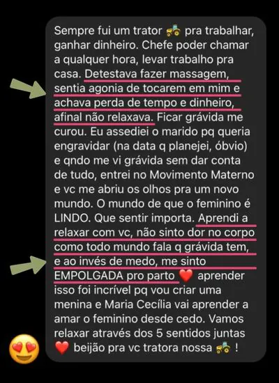 Depoimento Materno